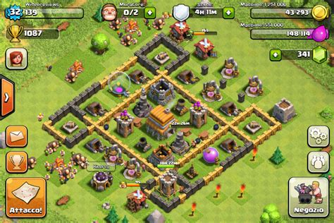 Clash of Clans: i migliori 5 villaggi per Municipio livello 6 .